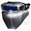 SERVORE Arcshield-2 Automatik-Schweißbrille/Schweißhelm mit HF-Sensor, silber, DIN 5-13