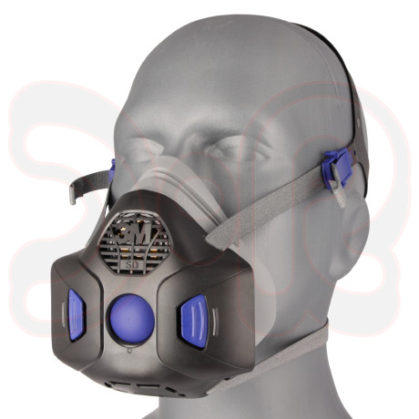 3M Secure Click Halbmasken mit Sprechmembran HF-800-Serie