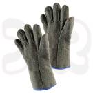 5-Finger-Handschuh, Länge 300 mm, Hitzeschutz bis 650°C, Daumen seitlich, beidseitig nutzbar, Gr. 10