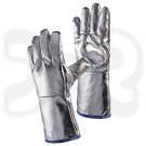 5-Finger-Handschuh, Länge 380 mm, Hitzeschutz bis 1000°C, einseitig aluminisiert, Gr. 10