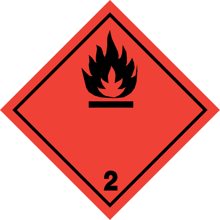Gefahrensymbol Entzündbares Gas